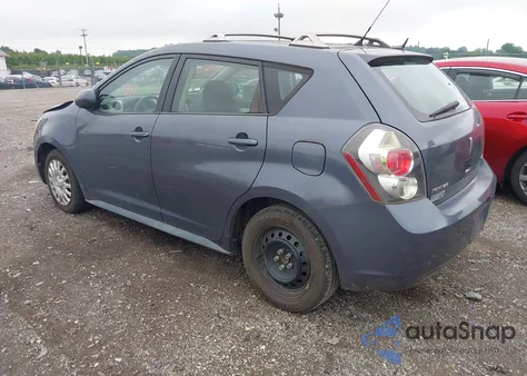 2010 Pontiac Vibe z USA, uszkodzony, nr VIN 5Y2SP6E85AZ408142